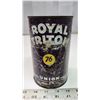 Image 14 : 5 Oil Tins; Texaco, Peerless, Shell, Royal Triton, IH