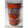 Image 10 : 5 Oil Tins; Royal Triton, Gulf lube, Esso, Pyro