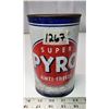 Image 14 : 5 Oil Tins; Royal Triton, Gulf lube, Esso, Pyro