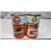 Image 1 : 2 Oil Tins; Gulf