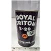 Image 2 : 2 Oil Tins; Royal Triton, Genuine Red Ram