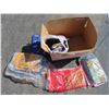 Image 1 : Box of sewing fabrics