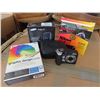 Image 1 : Nikon Cameras (1=Digital & 1=Film) + Graphic design studio + Samsung Rugby II