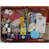 Image 2 : box of sewing supplies
