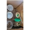 Image 2 : Box of Mason Jars and Kitchenware