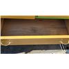Image 3 : 4 Drawer Green and Yellow Dresser