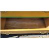 Image 4 : 4 Drawer Green and Yellow Dresser