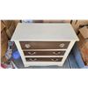 Image 1 : 3 Drawer Brown and Tan Dresser