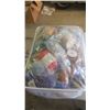 Image 1 : assorted yarn, ribbon, etc.