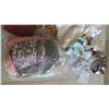 Image 2 : fabric, knick knacks, sandals, etc.