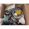 Image 2 : Box of kitchenware/supplies/etc.