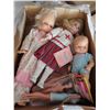 Image 1 : Lot of Dolls - including a genuine porcelain doll
