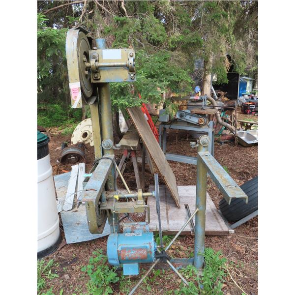 Homemade band saw - no blade