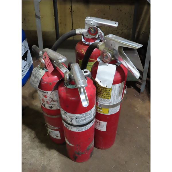 4 Fire Extinguishers