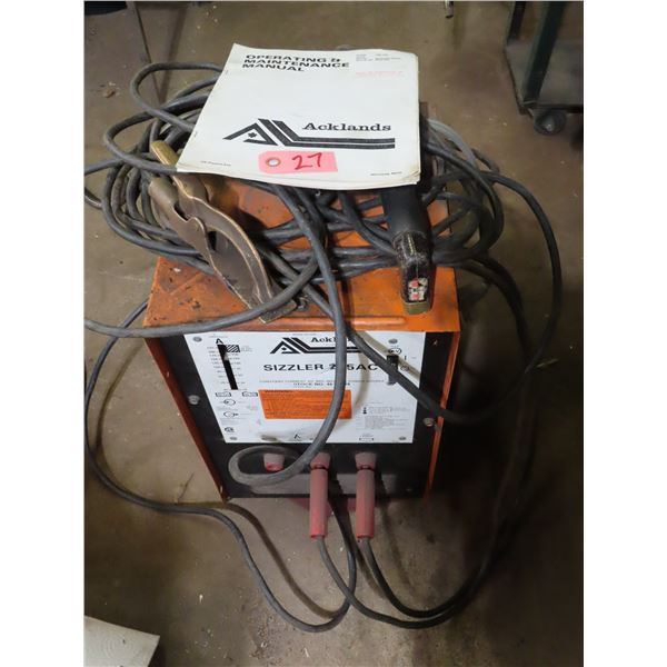 Acklands Sizzler 225. AC Welder