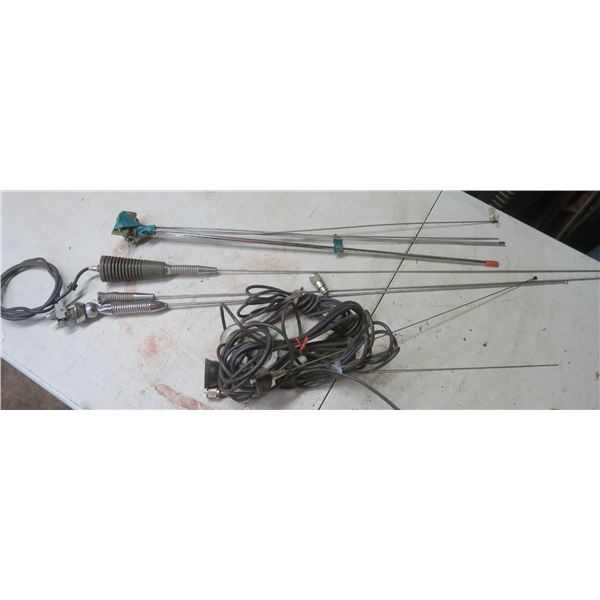 lot of magnetic CB antennas
