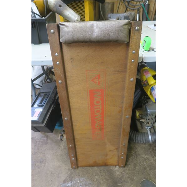 vintage automotive creeper