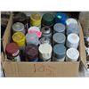 Image 1 : Box of Assorted spray paints & Arousals