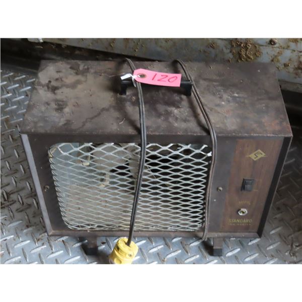 Standard fan heater