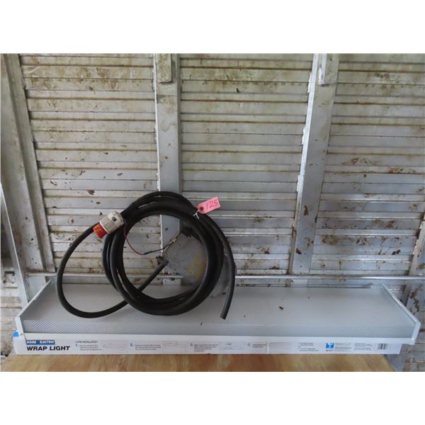 2 Fluorescent lights (48") + Industrial cord