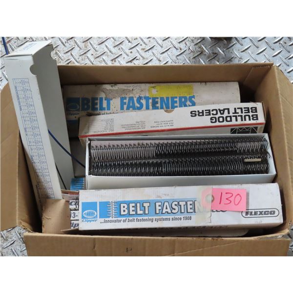 Box of Assorted Belt Fasteners
