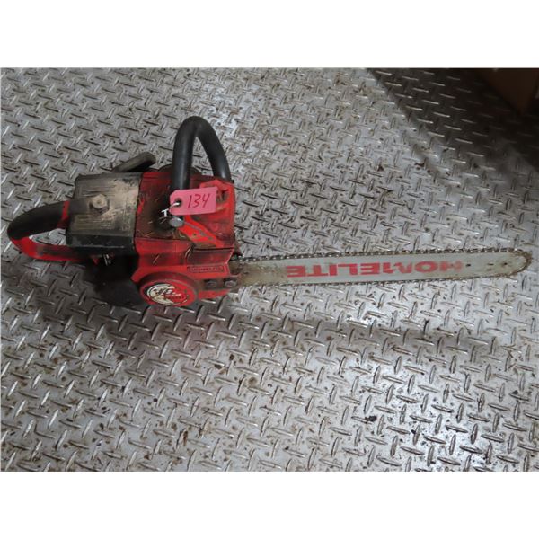 Homelite chainsaw