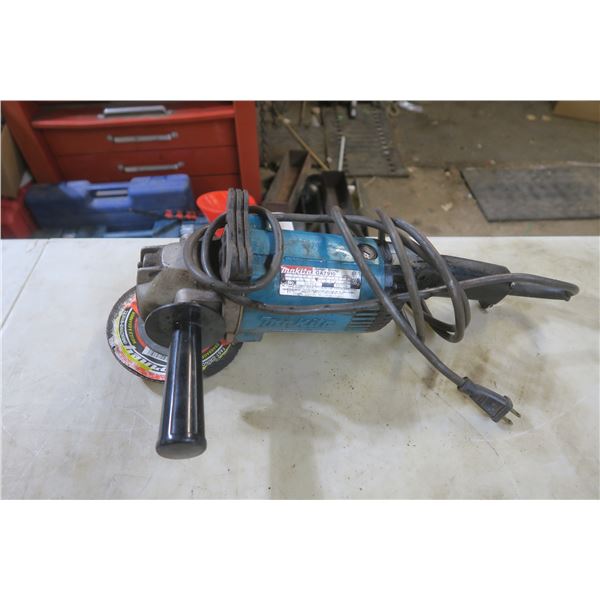 large Makita angle grinder
