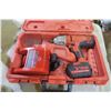 Image 1 : Milwaukee 1/2" impact - not working - has battery and charger