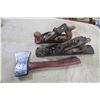 Image 1 : 2 planers and hatchet