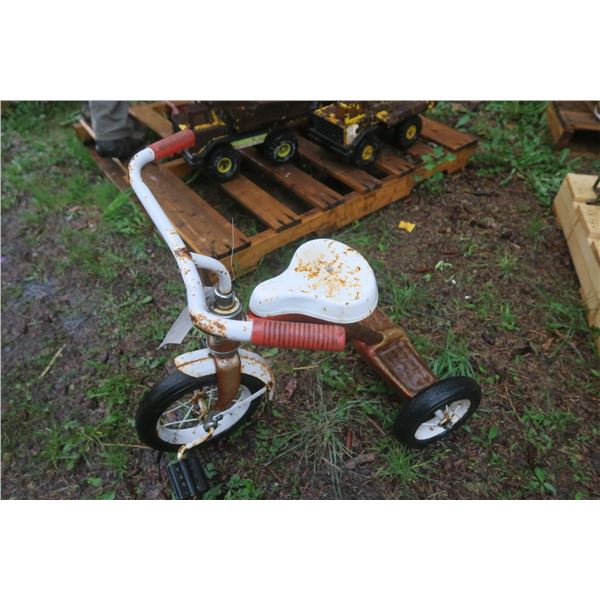 antique child's tricycle