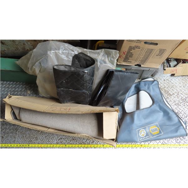 Winter fronts, floor mats, Apron