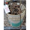 Image 3 : Bucket of traps and supplies