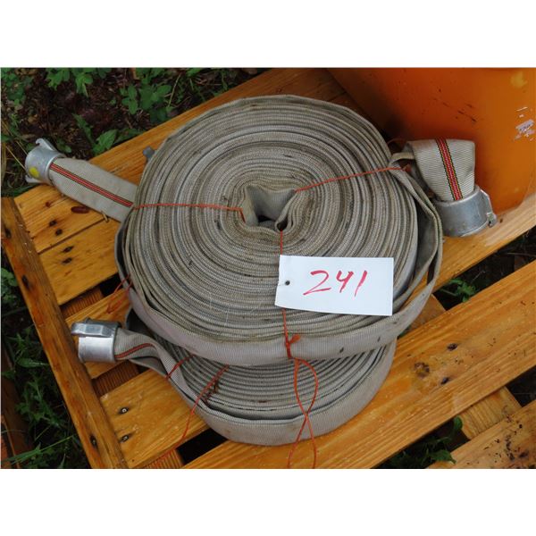 3 rolls 1 1/2" fire hose