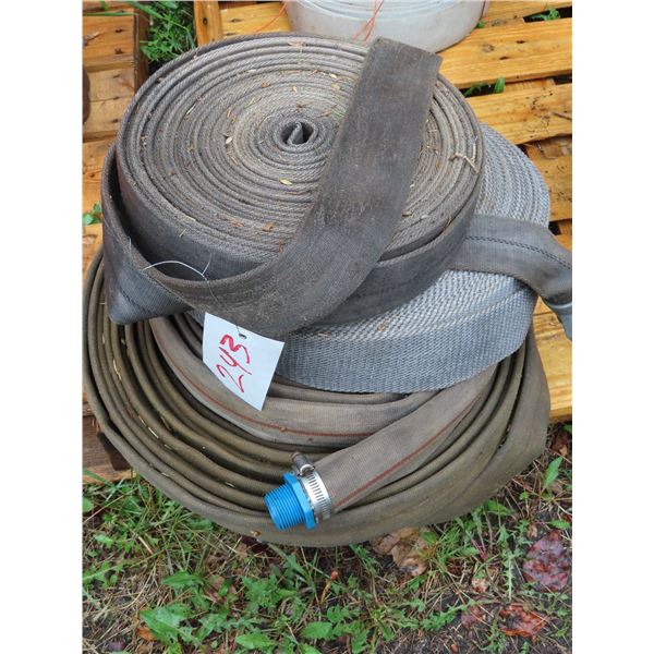 3 rolls 1 1/2" fire hose