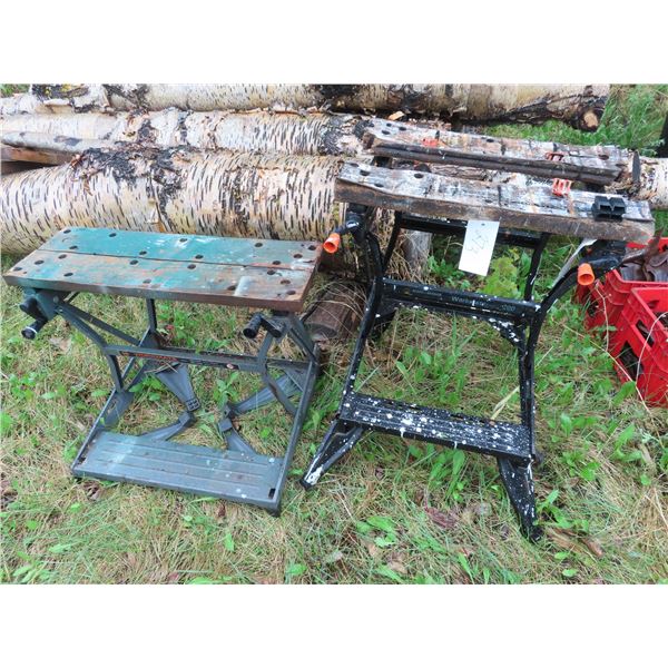 2 work benches
