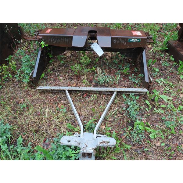 5th wheel hitch (no rails) & homebuilt receiver