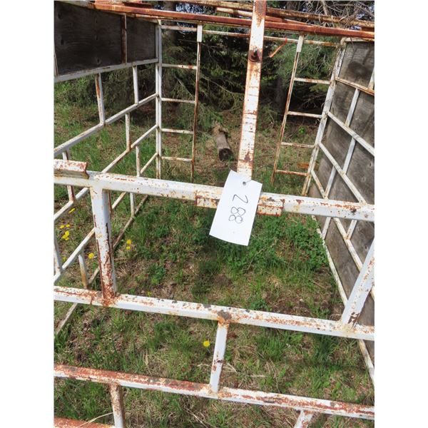 8ft metal stock rack