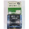 Image 2 : Federal Game-shok lead .410 gauge, 2 1/2 inches, 1/2 oz, 7 1/2 shot Hi-Brass lead & Remington Game L
