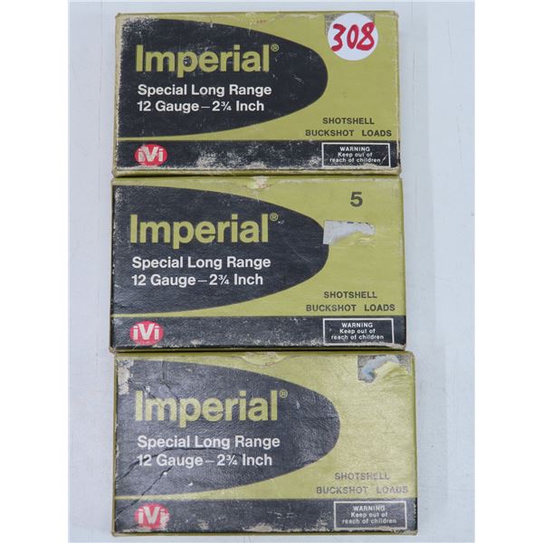 Imperial Special long range 12 gauge – 2 3/4 Inch Shot shell buckshot loads