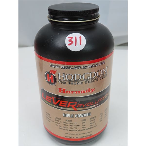 Hodgdon Hornady Ever Evolution Rifle Powder – Net WT 1 lb – Sealed container