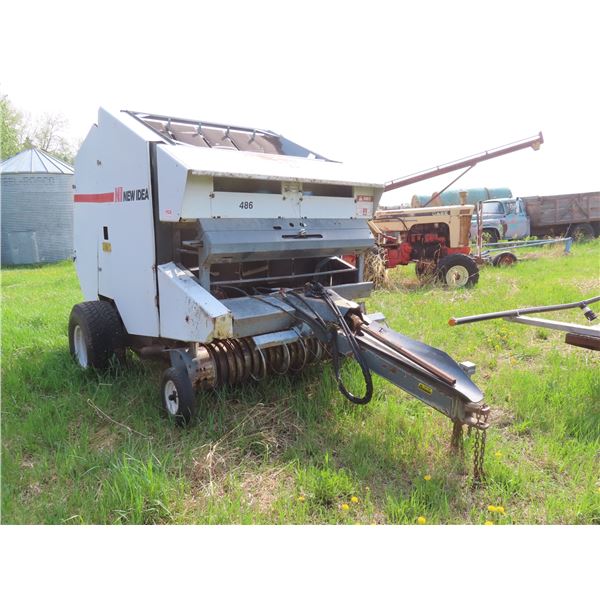 New Idea 486 round baler as-is serial:10388