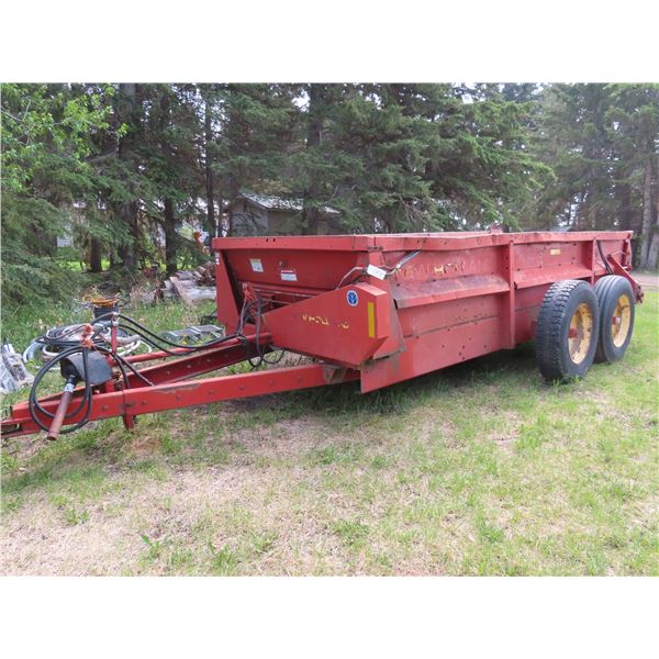 New Holland 195 Manure Spreader 18ft x 6.5ft Serial: 1024003