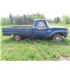Image 9 : 1965 Ford 100 Twin I-Beam - SK registered, runs and drives, 2nd owner, V6, 3 on tree, ready for Sund