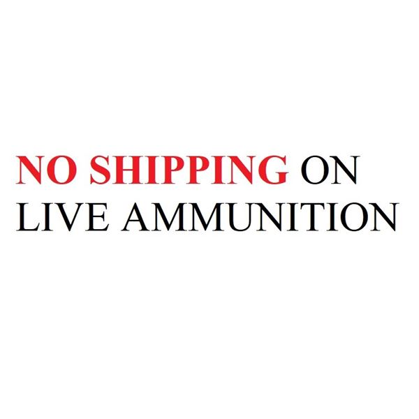 THERE IS NO SHIPPING ON AMMUNITION