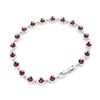 Image 3 : Natural Stunning Pigeon Blood Ruby Bracelet