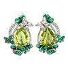 Image 1 : Natural Unheated  Peridot Earrings