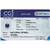 Image 2 : NATURAL VIOLET CEYLON SPINEL 3.26 CTS - CERTIFIED