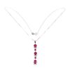 Image 3 : Natural  Red Ruby Necklace