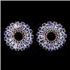 Image 1 : Natural Unheated Tanzanite Earrings
