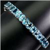 Image 1 : Natural Sky BlueTopaz Bracelet